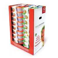 Food storage container 10 pcs -floor display/36 set from MMCIS CHINA