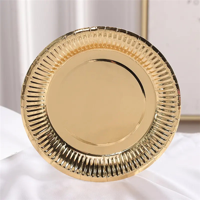 Paper plate round 7 inch