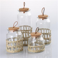 Glass jar
