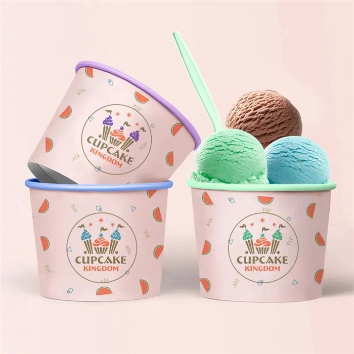 Ice cream cup from MMCIS Group