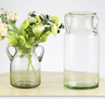 Glass vase from mmcis china