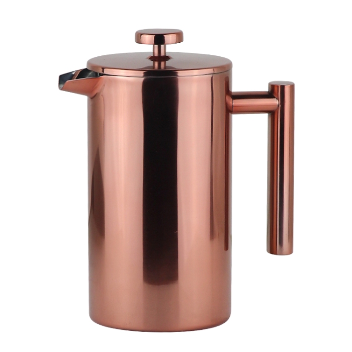 Coffee press double bronze from mmcis china