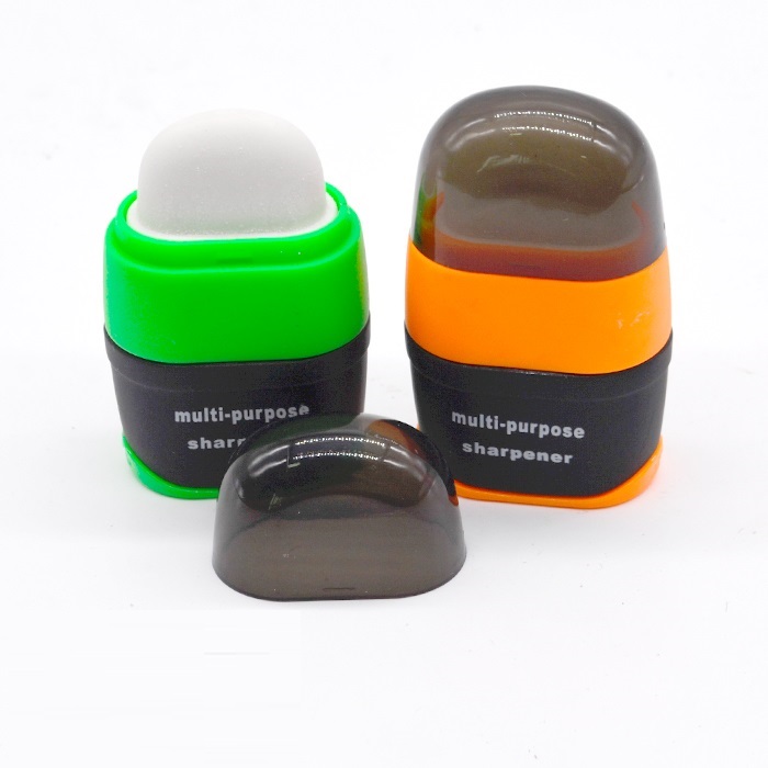 Eraser with sharpener