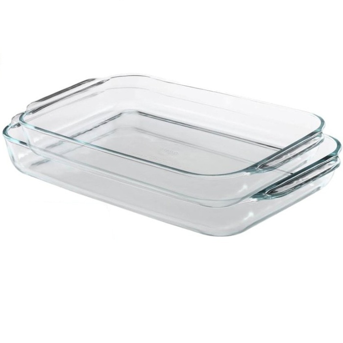 Glass baking tray rectangle from MMCIS china