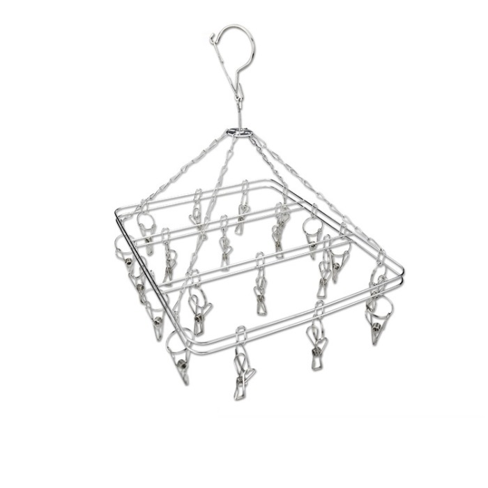 Sock hanger with 20 pegs Metal from MMCIS