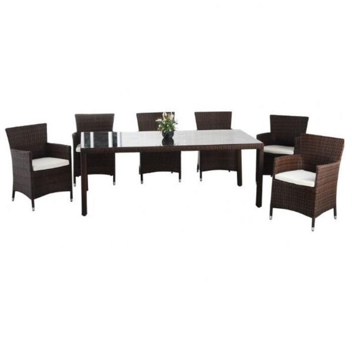 Rattan furniture set-6 chair