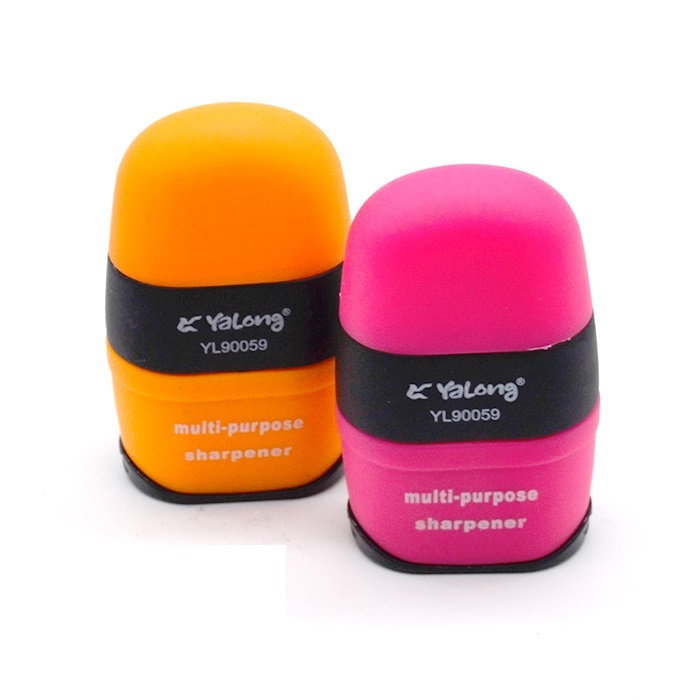 Eraser with sharpener