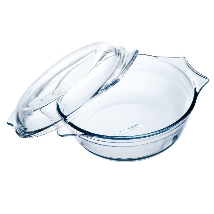 Glass baking tray round from MMCIS GROUP