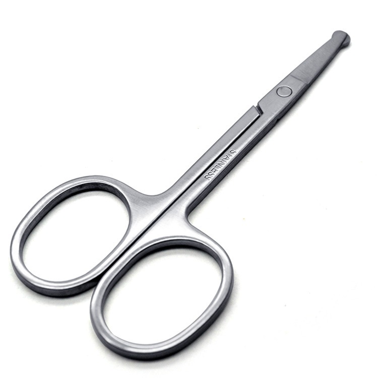 Round tip nostril eyebrow scissor from MMCIS GROUP