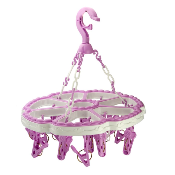 Sock hanger wtih 21 pegs plastic from MMCIS