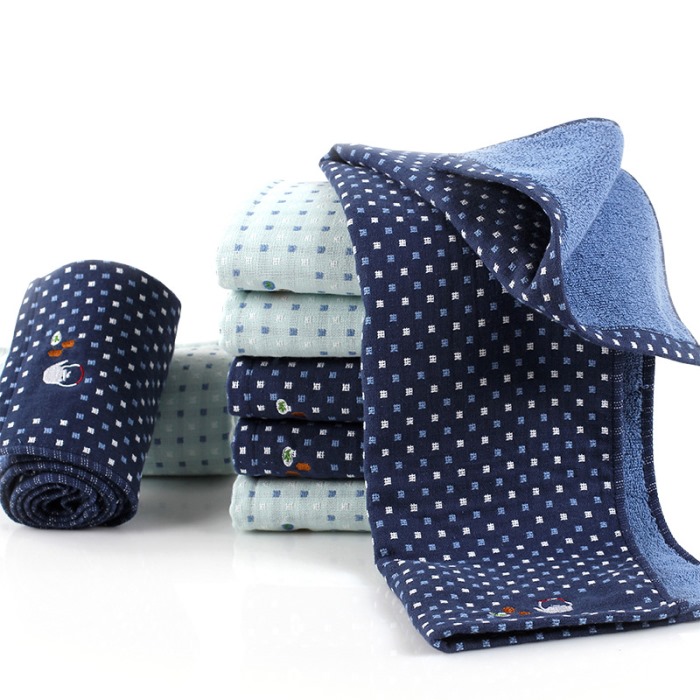 Embroidery cotton towels from MMCIS