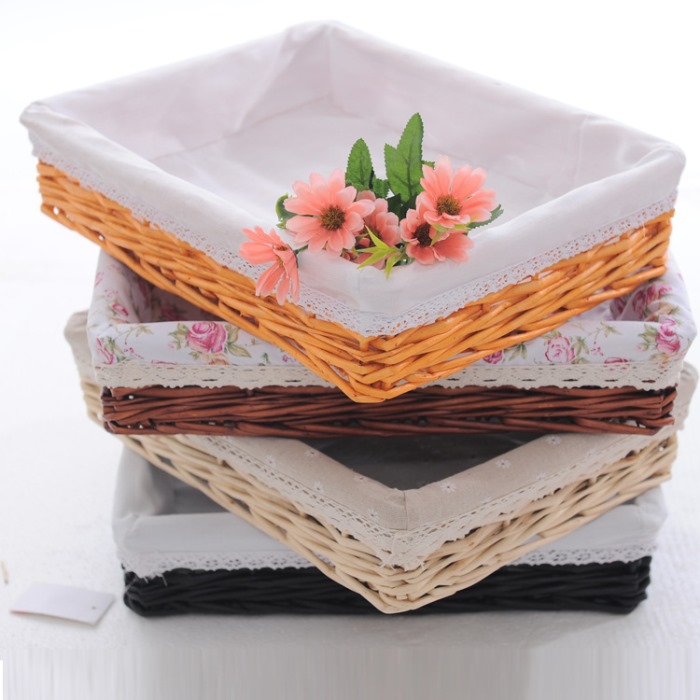 Wicker storage basket  from mmcis china
