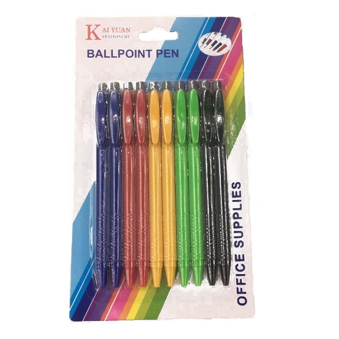 Colorful ballpoint pen-10 pcs