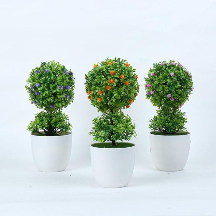 Artifical flower with pot from mmcis china