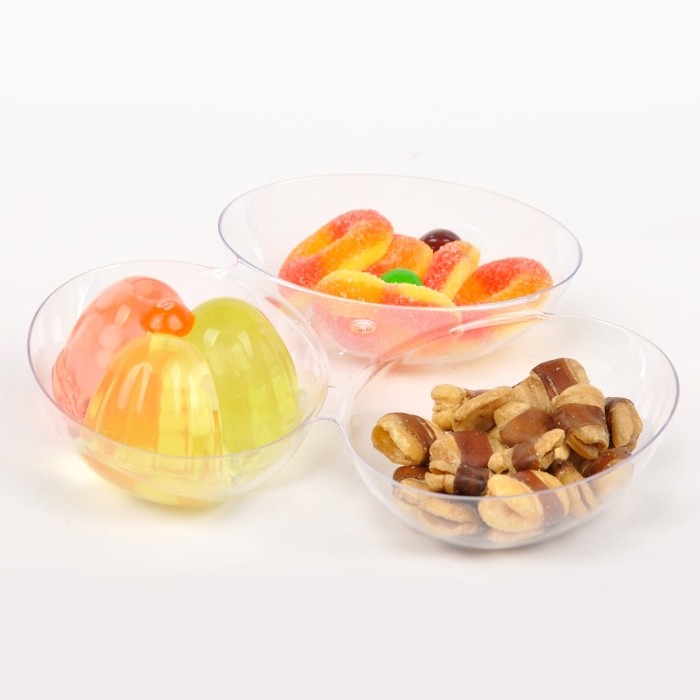Three compartments snacks plate  from MMCIS China