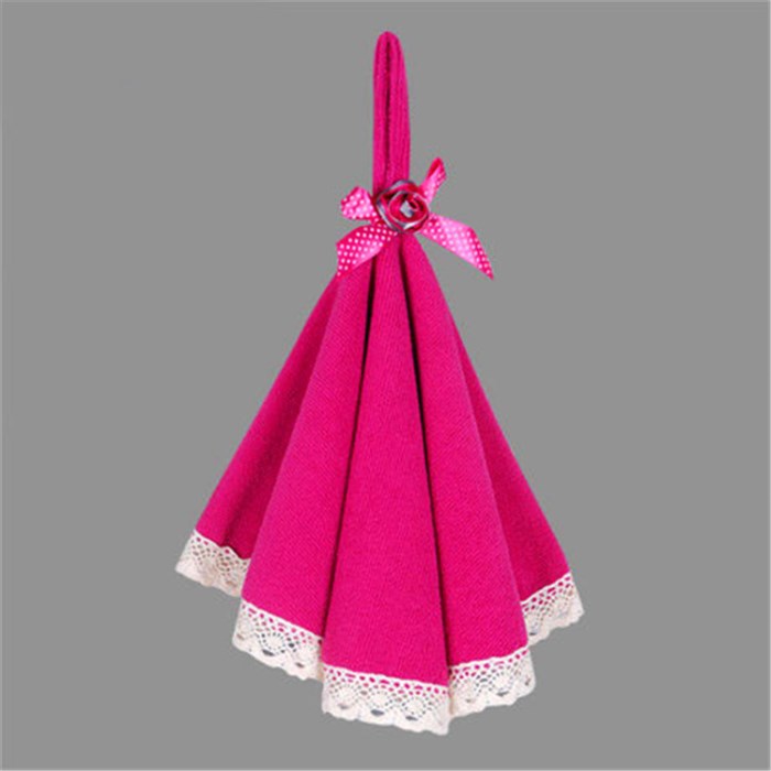 Kitchen towels with lace from  MMCIS