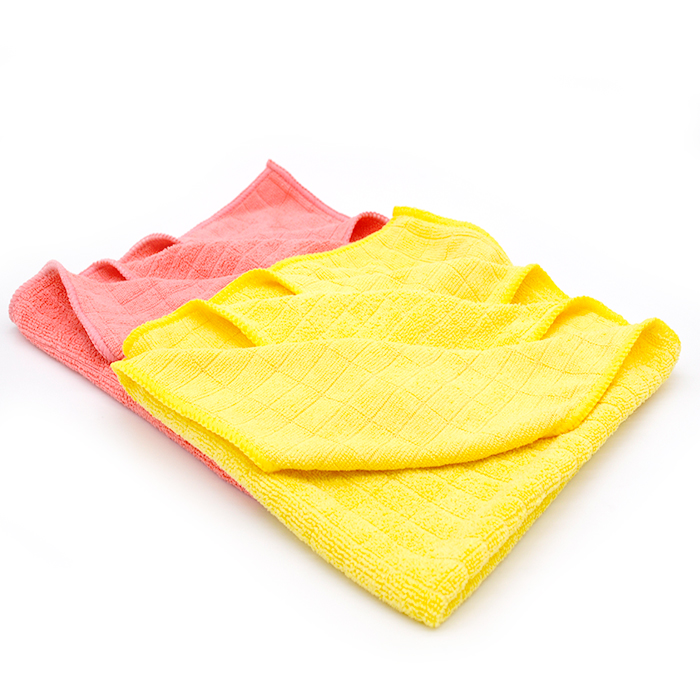  Microfiber cleaning cloth double side from mmcis china