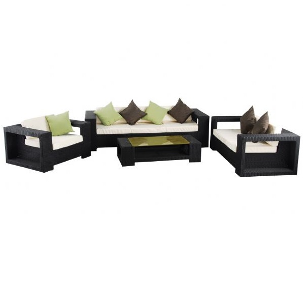 Rattan sofa set