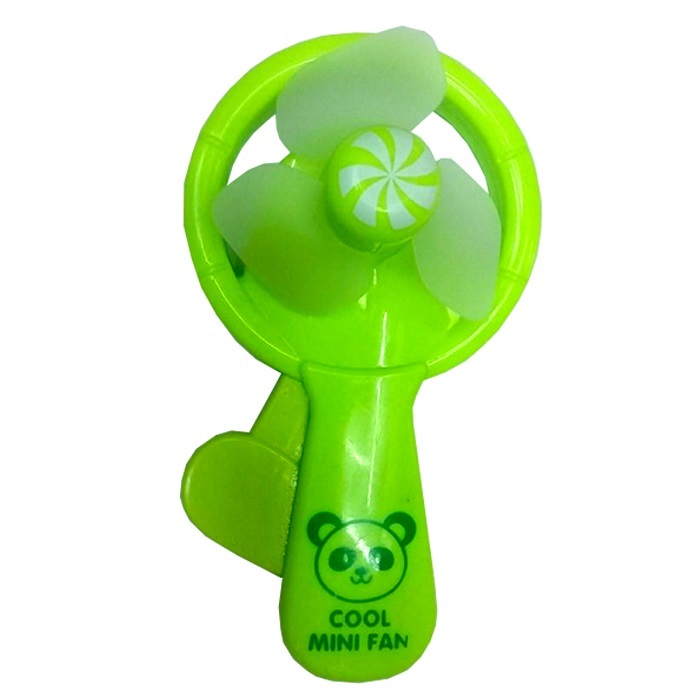 Mini hand press fan