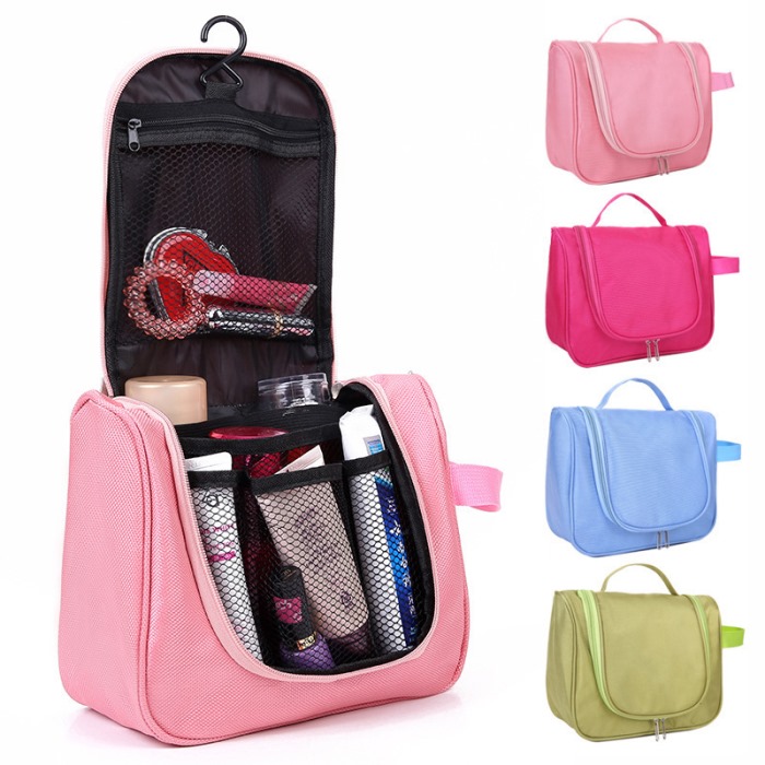 Cosmetic bag  with handle from mmcis china