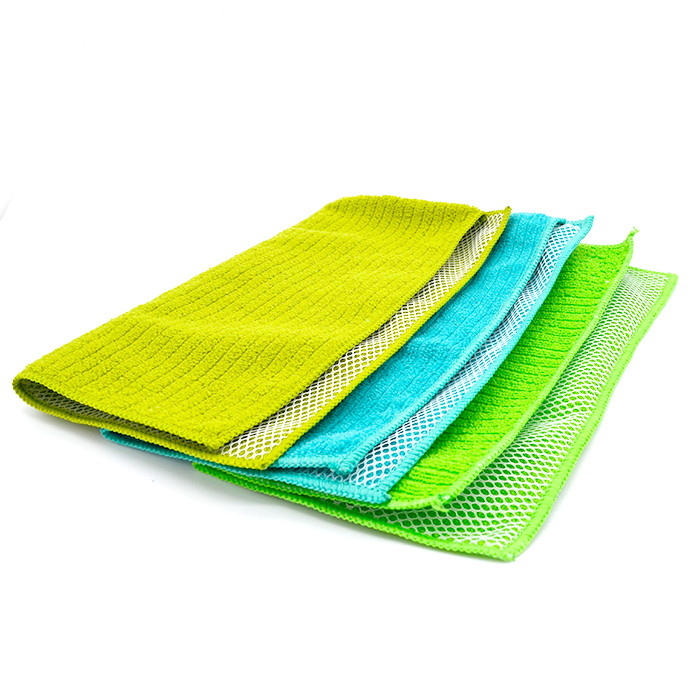 net microfiber towel 30X30cm from mmcis china