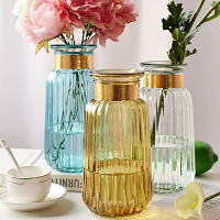 Glass vase from mmcis china